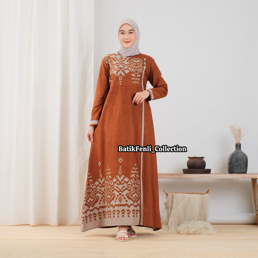 COUPLE BAJU GAMIS & KEMEJA BATIK PEKALONGAN KEKINIAN