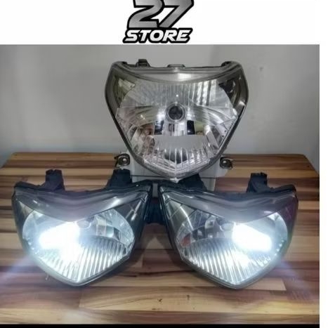 reflektor kaca mika lampu depan spin 125 new ori suzuki