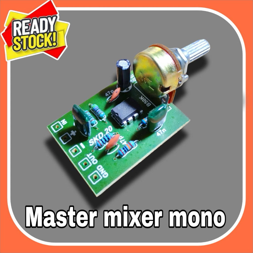 Master mixer mono IC JRC4558