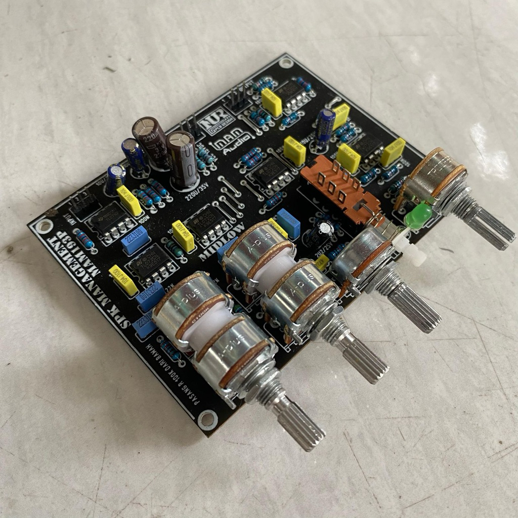 Kit ALMS MAM193P Plus Delay LOW MID Sepeaker Management DLMS Analog MID LOW