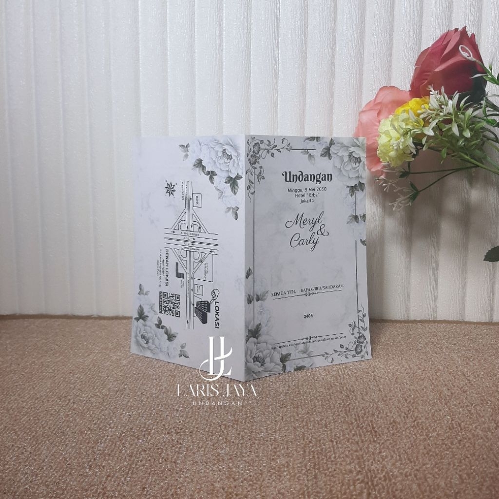 Erba 2405 - Undangan Pernikahan / Undangan Khitan