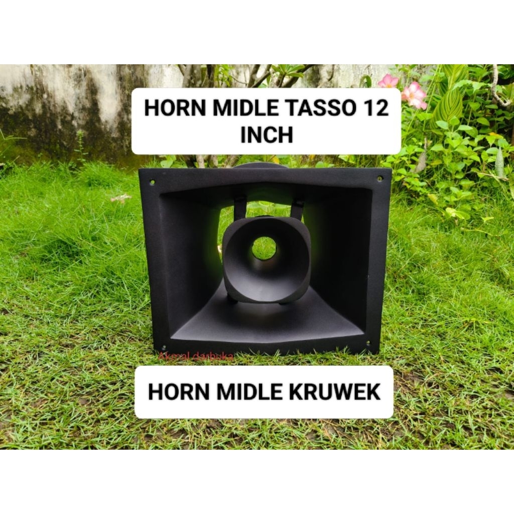 COD HORN MIDLE DDS TASSO UNTUK SPEAKER 12 INCH BAHAN ALUMINIUM COR DIRAL