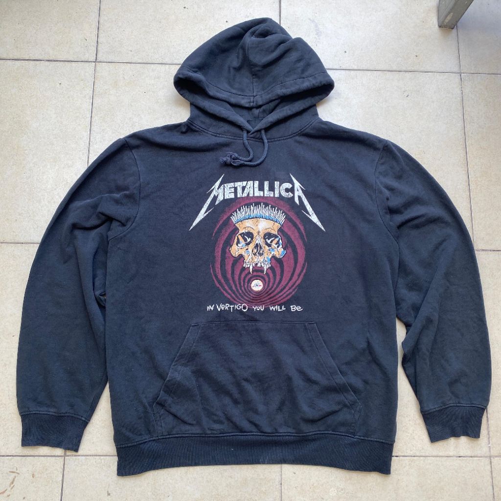 Hoodie band rock metal legend Metallica H&M Original murah. Jual hoodie Metallica original murah