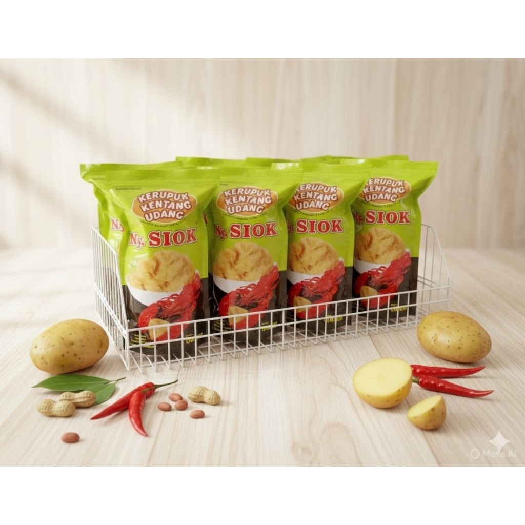 Kerupuk Kentang Matang Ny Siok 150 Gram