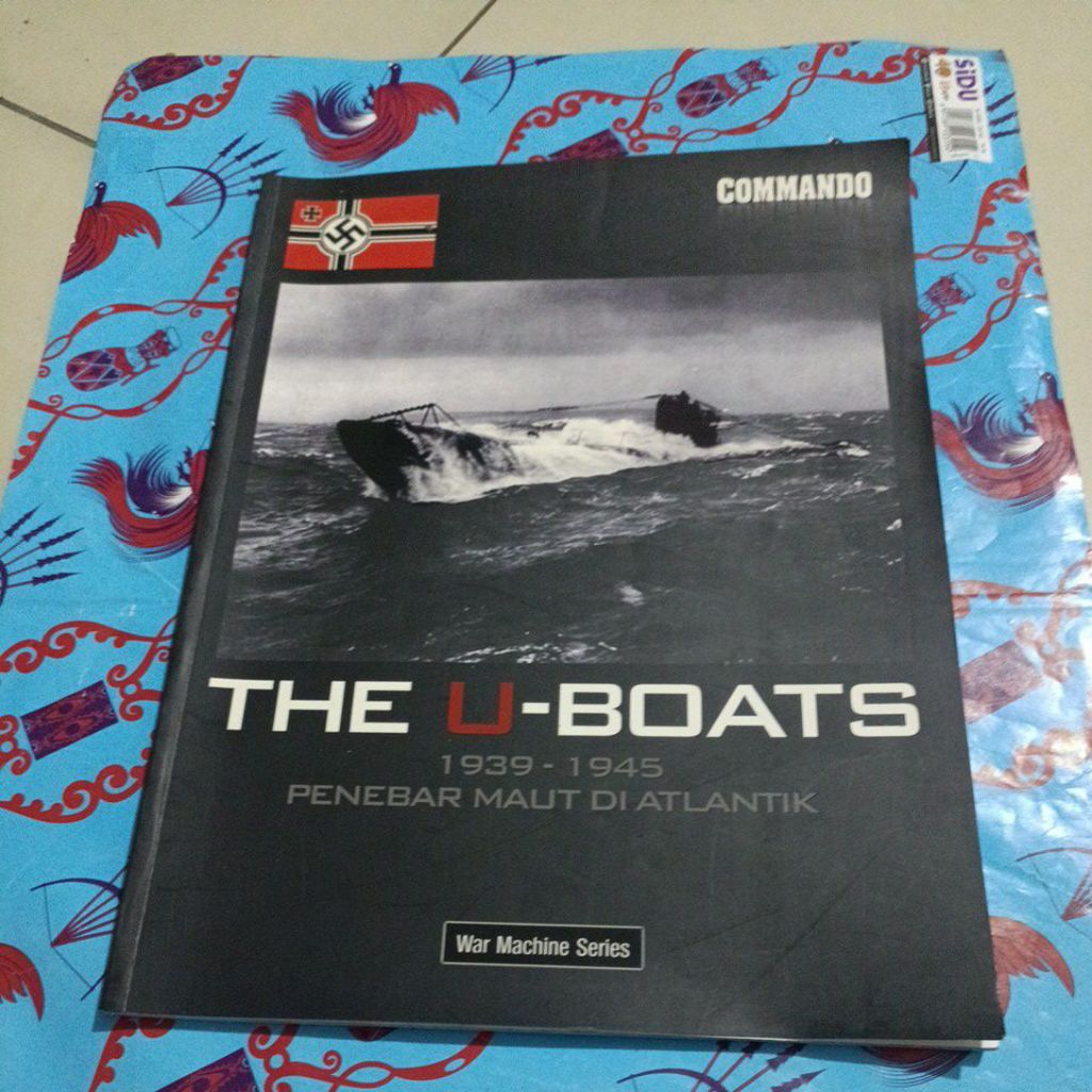 Majalah COMMANDO War Machine series - THE U-BOATS, 1939-1945 Penebar Maut Di Atlantik