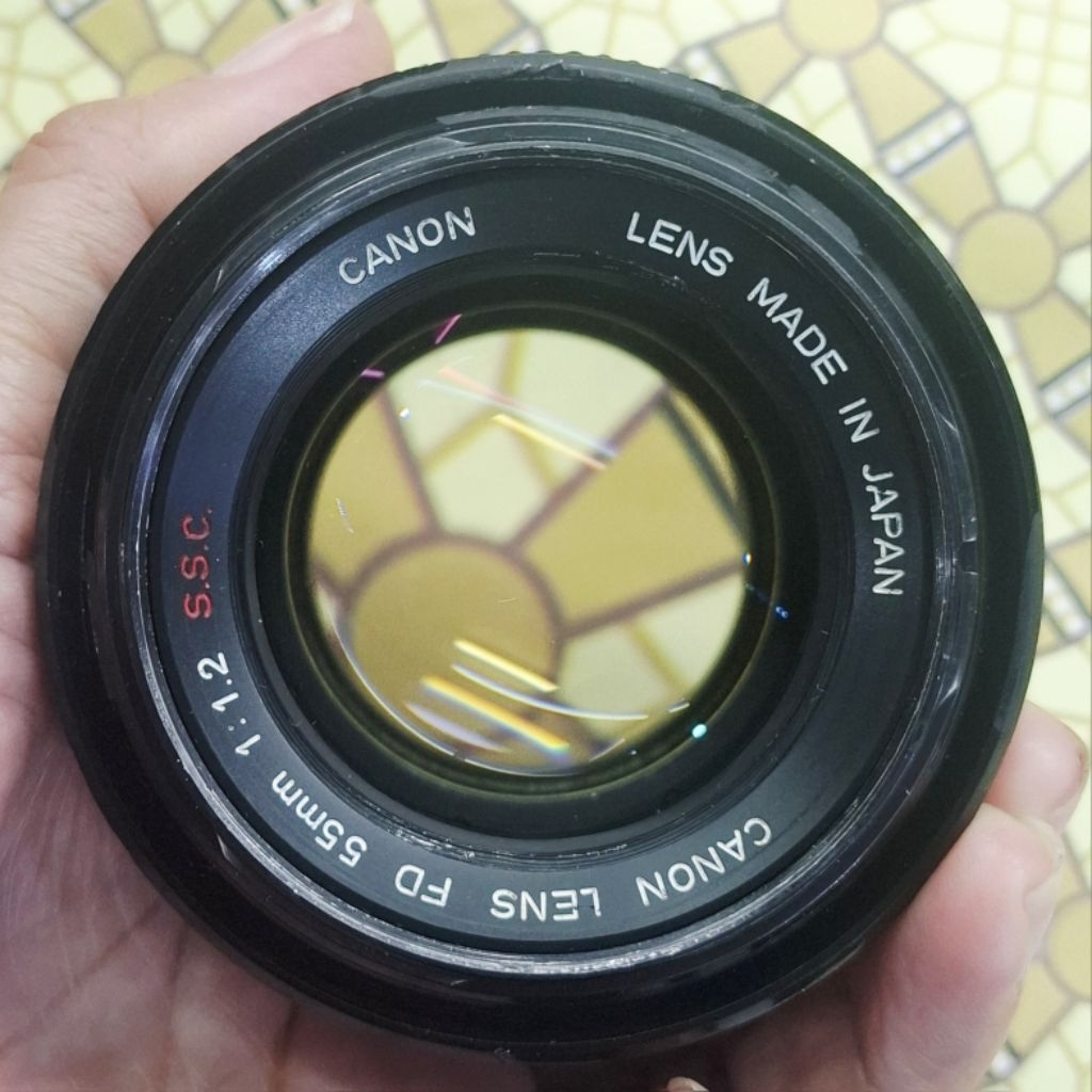 Lensa Canon FD 55mm F1.2 S.S.C