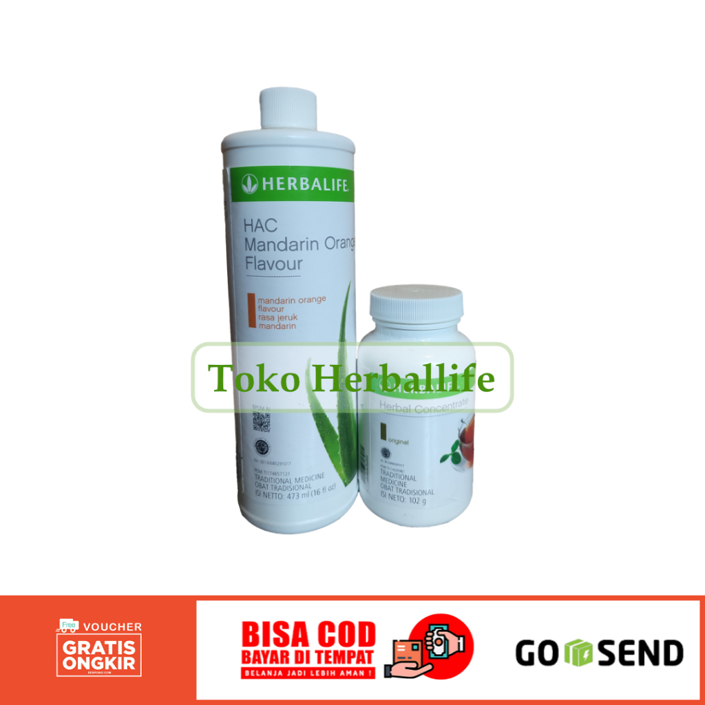 Paket Herbalife Hemat Aloe Herbalife dan teh pembakar lemak