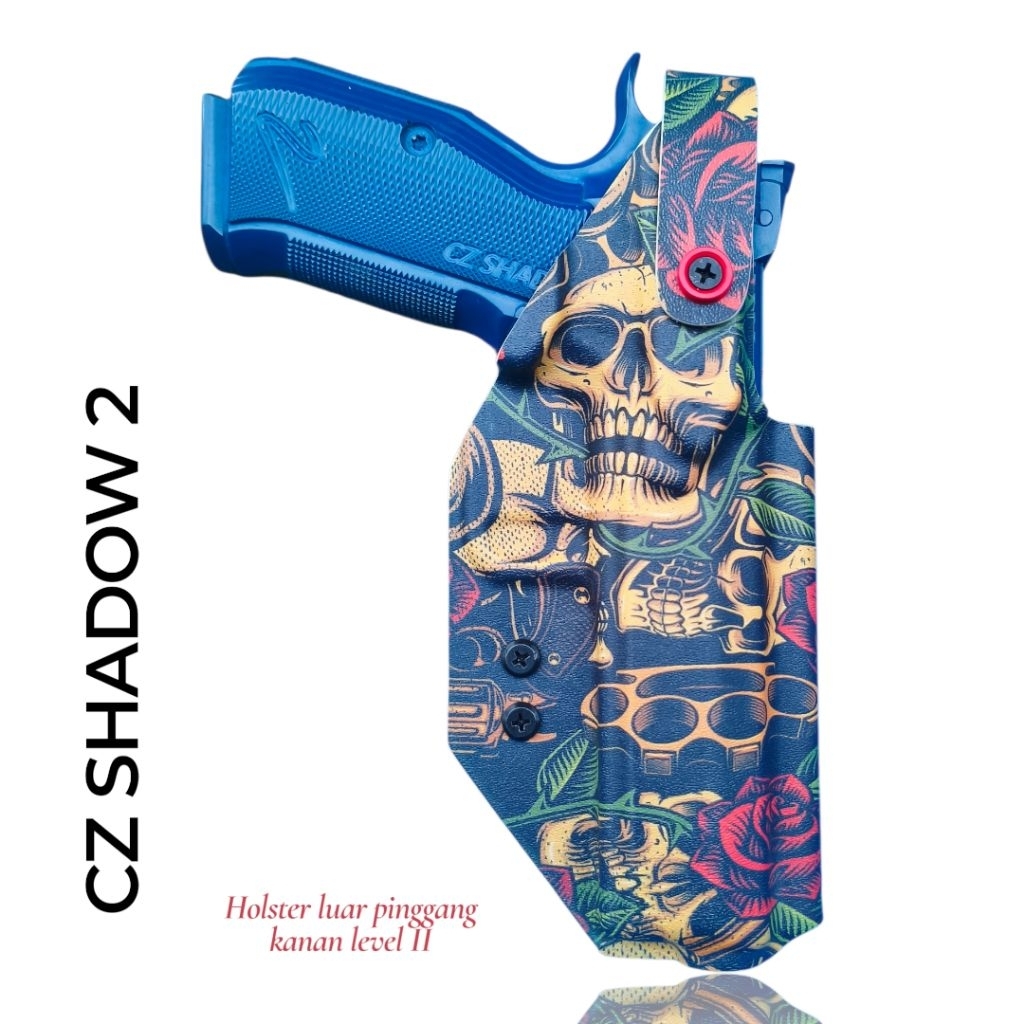 kydex holster cz shadow 2 luar pinggang level II