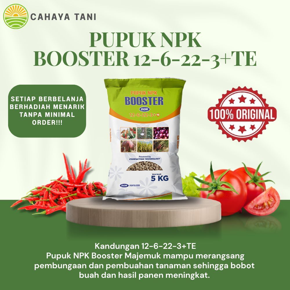 Pupuk Majemuk NPK BOOSTER 5Kg DGW