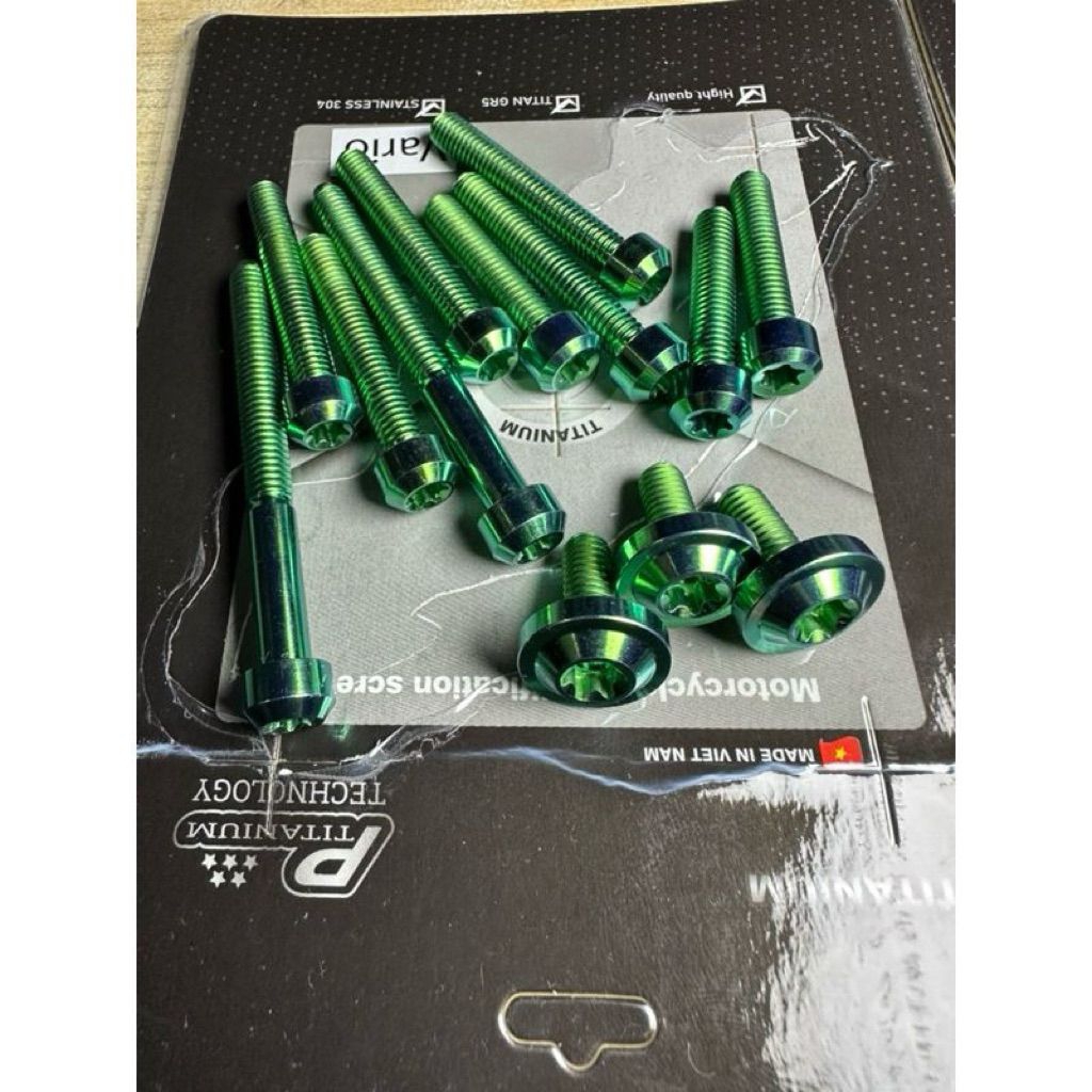 Baut Titanium Set Bak CVT Honda VARIO125/150 original VIETNAM