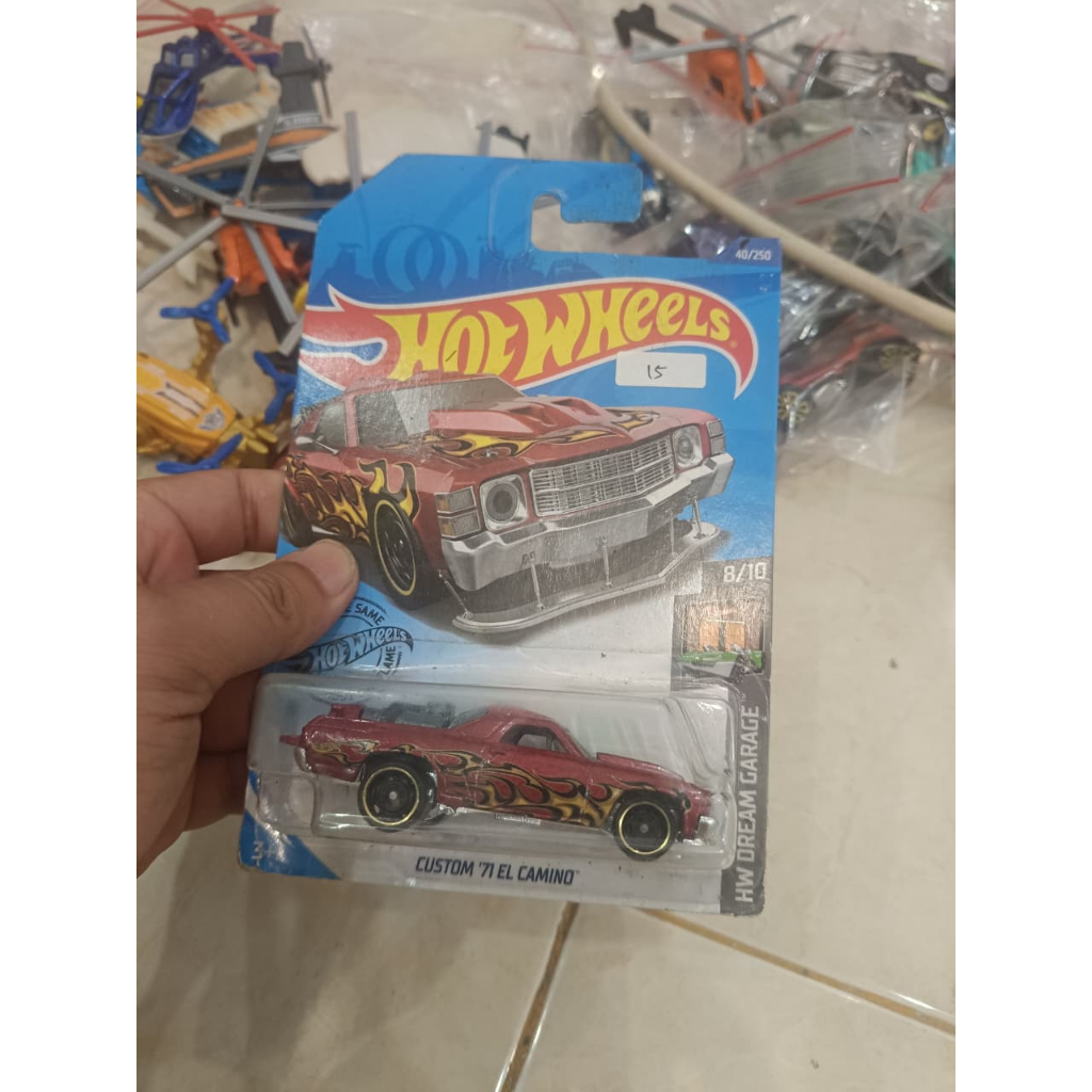 hot wheels custom 71 el camino hw dream garage