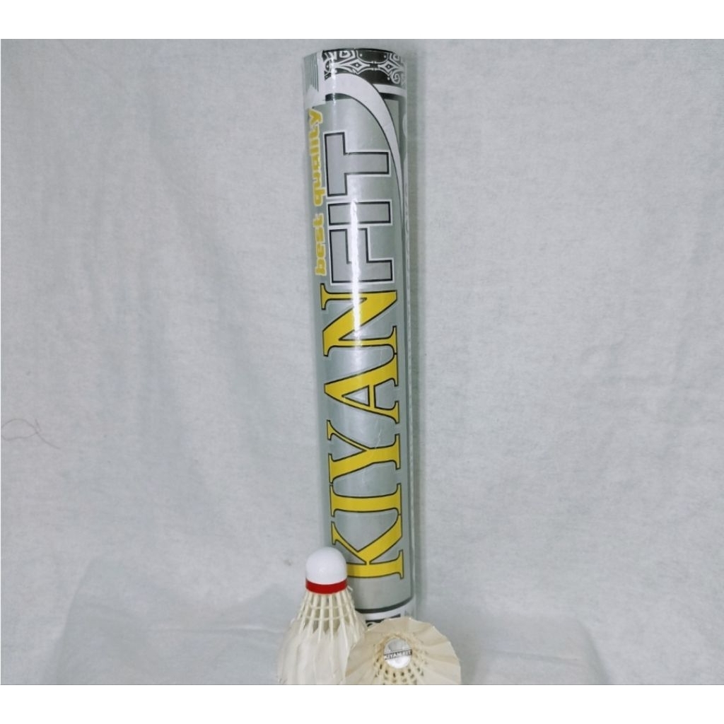 Shuttlecock Kiyan Fit Silver / Kok Badminton Kiyan Fit Original Tumpul