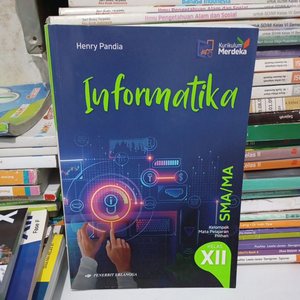 BUKU INFORMATIKA KELAS 12/3 SMA ERLANGGA KURIKULUM MERDEKA