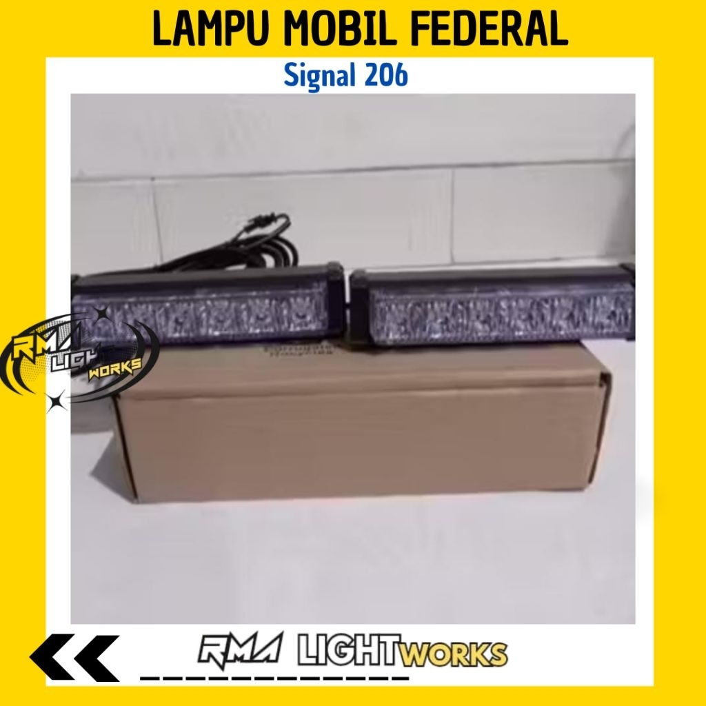 Lampu Mobil Federal Signal 206