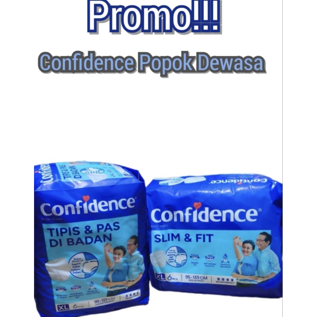 Confidence Popok dewasa XL-6