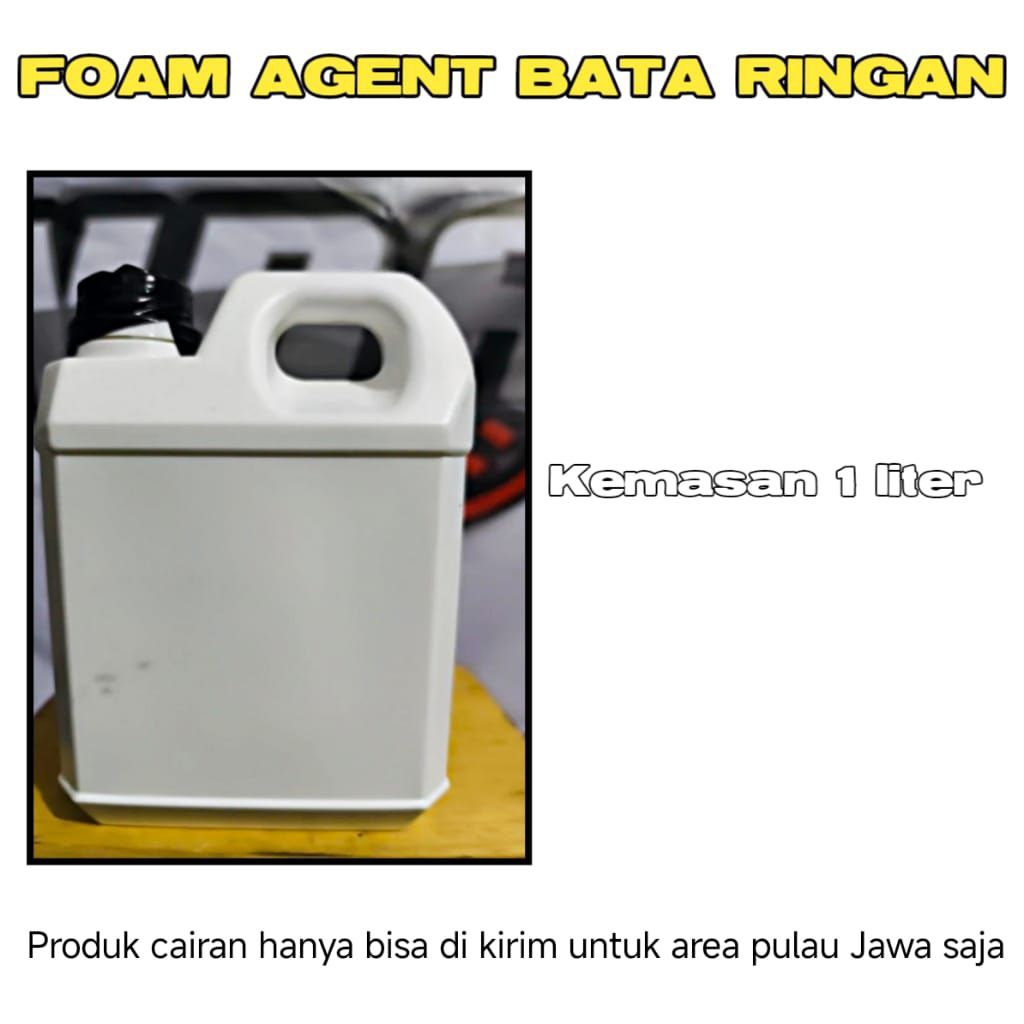 FOAM AGENT BATA RINGAN 1 LITER