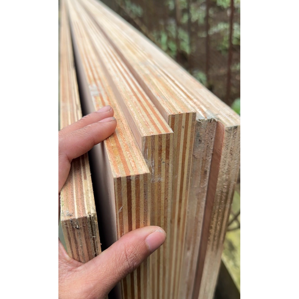 Triplek potongan 18mm berbagai ukuran 18mm / 15mm / 12mm