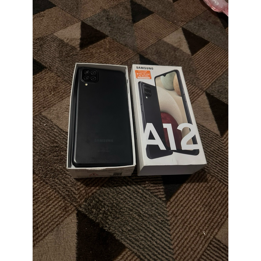 SAMSUNG A12 SEIN SECOND
