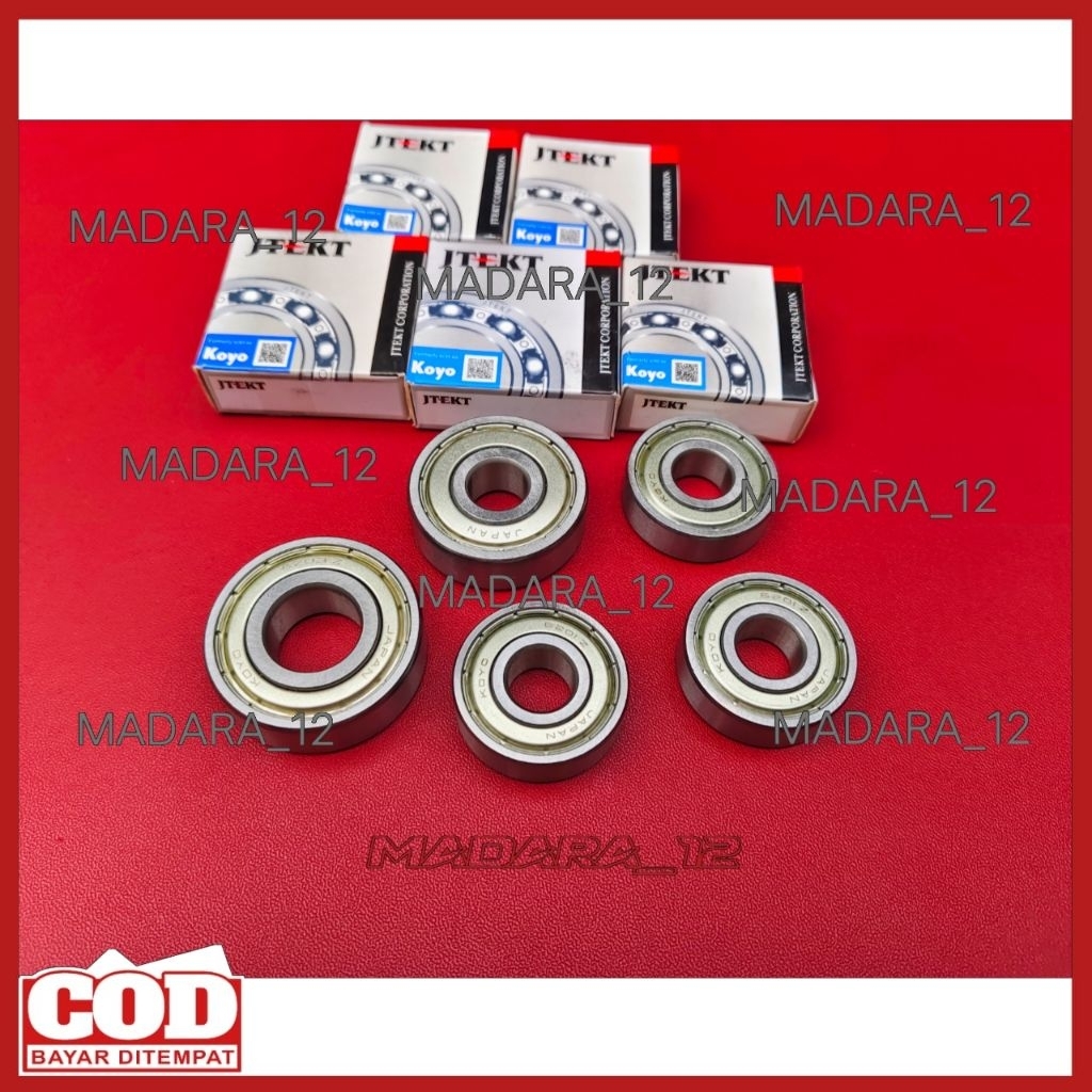 Bearing Lahar Roda 1 Set Koyo Japan Honda Absolute Revo Blade 110Cc Revo Fit New Revo Fi Injeksi/Bea