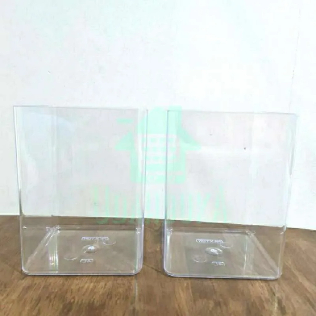 Toples Soliter Akrilik Ikan Cupang 4L tanpa sambungan (Pengiriman Instant)