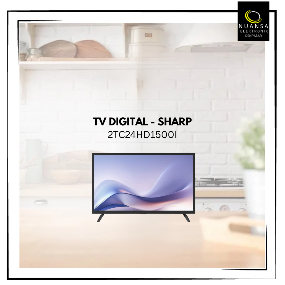 SHARP 24 inch HD READY LED TV 2T-C24HD1500I / TV 24 INCH SHARP / 2TC24HD1500I Digital TV - Nuansa El