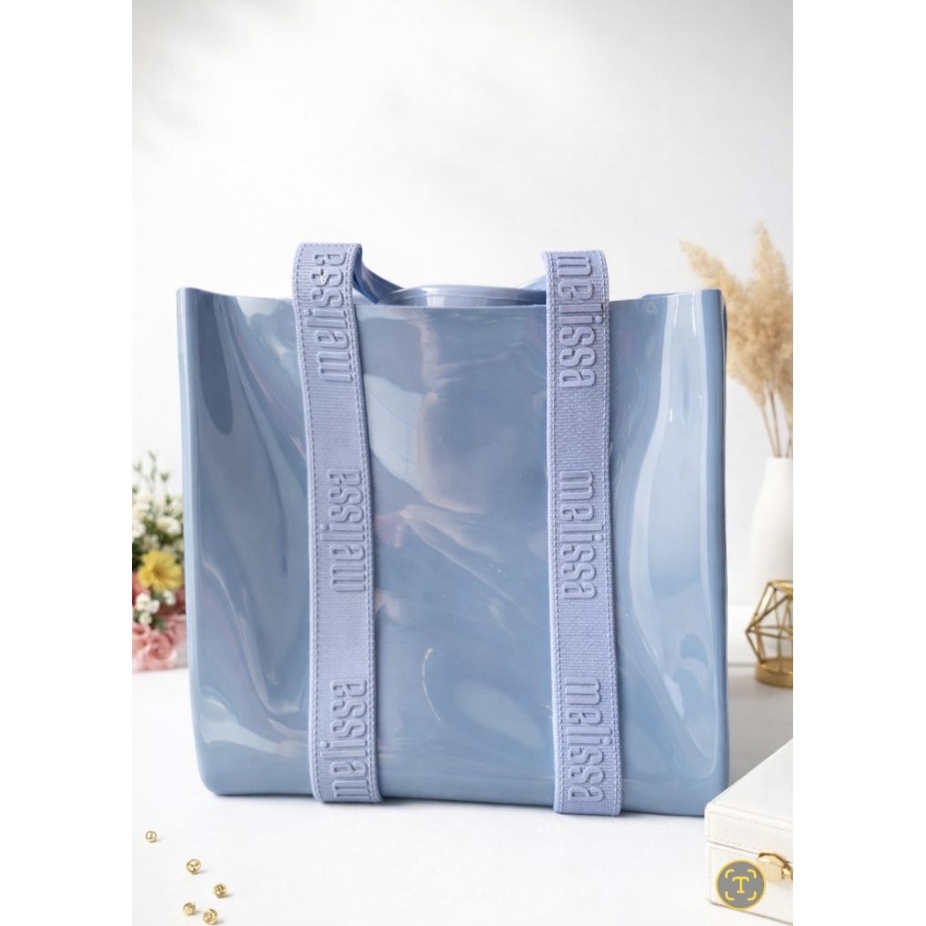 Melissa Dulce Bag - Blue Jelly