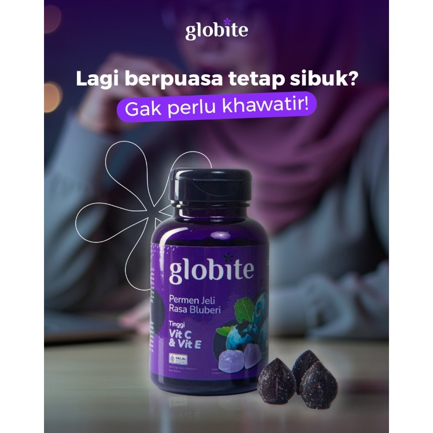 Permen Jelly Vitamin Globite Collagen untuk Kulit Cerah