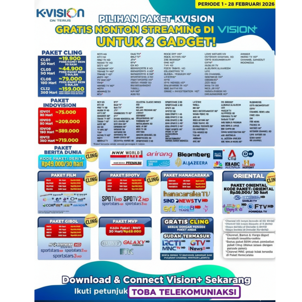 Paket Gibol K-Vision 30 [GIBOL01]