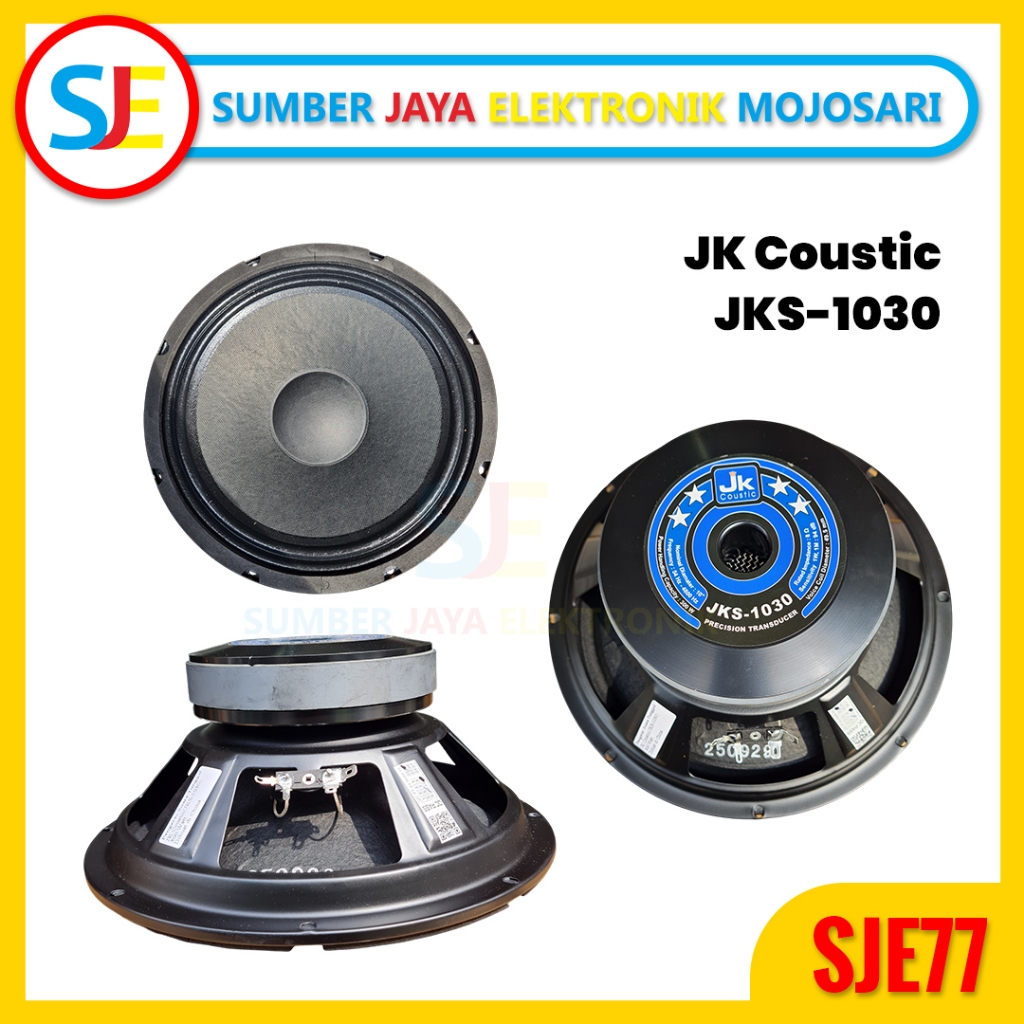 Speaker JK Coustic JKS 1030 / Speaker Komponen 10 inch JK Coustic JKS 1030