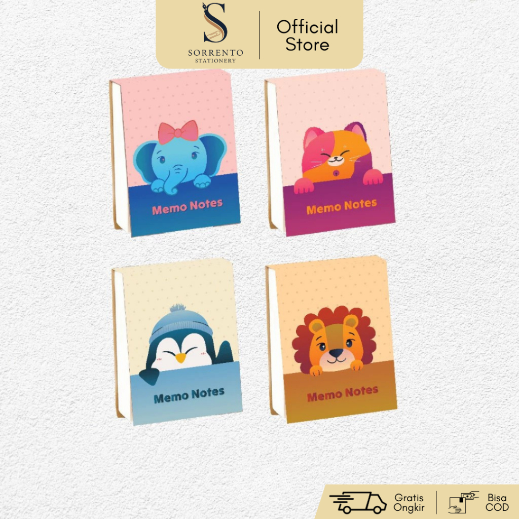SORRENTO - Ina Creative Memo Laminating Hardcover| Notebook Buku Kecil Catatan| Mini Buku| Diary Boo