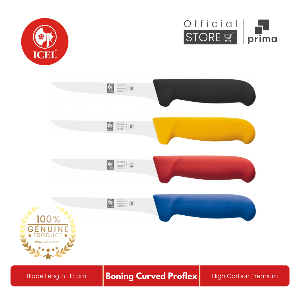 Boning Knife Curved Edge 13 cm, Proflex | Pisau Pemisah Daging - ICEL
