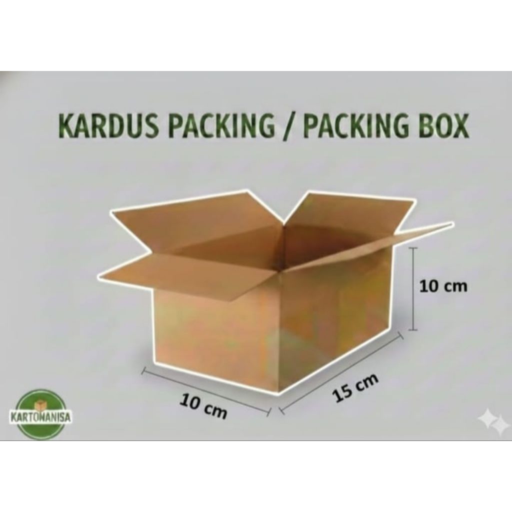 kardus packing/box packing uk 15×10×10