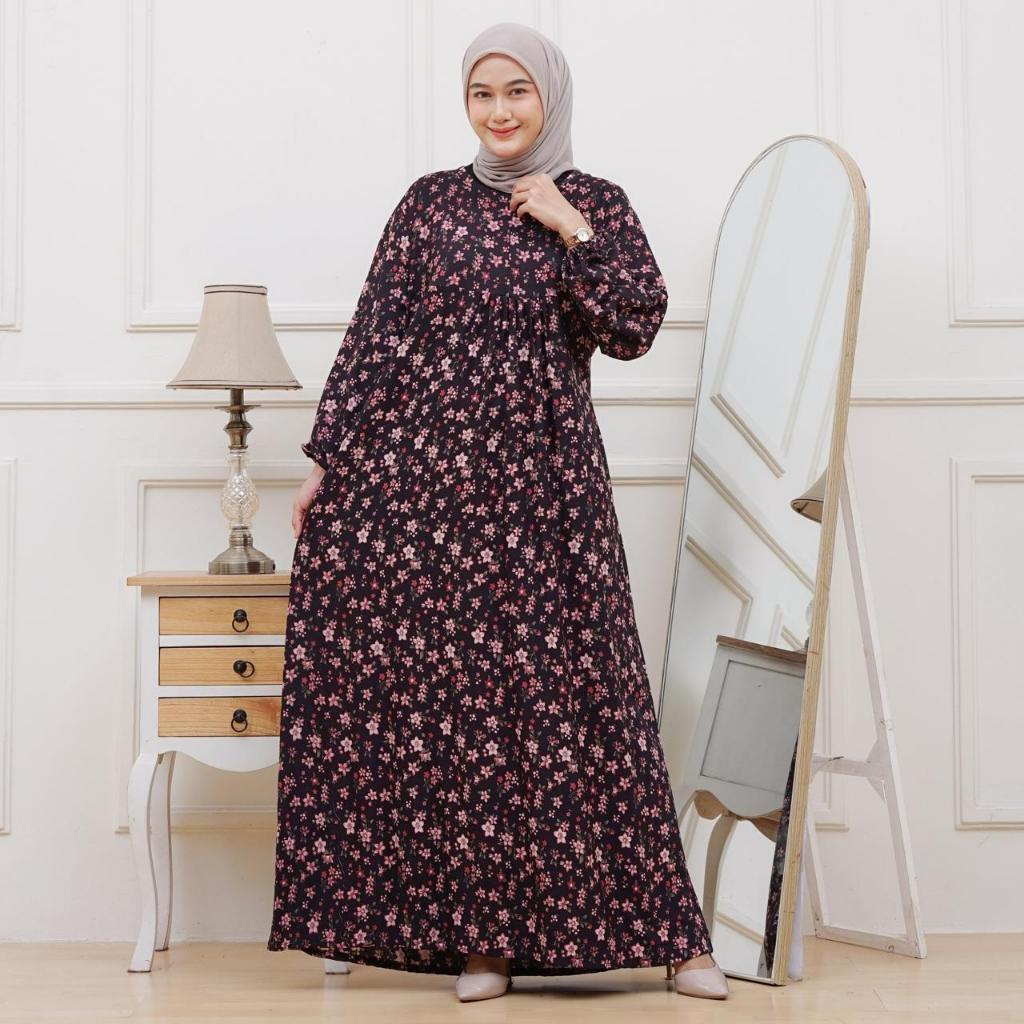 Gamis Dress Baju Atasan Daster Lebaran Hari Raya Idul Fitri Terbaru 2026 Wanita Muslimah Remaja Dewa