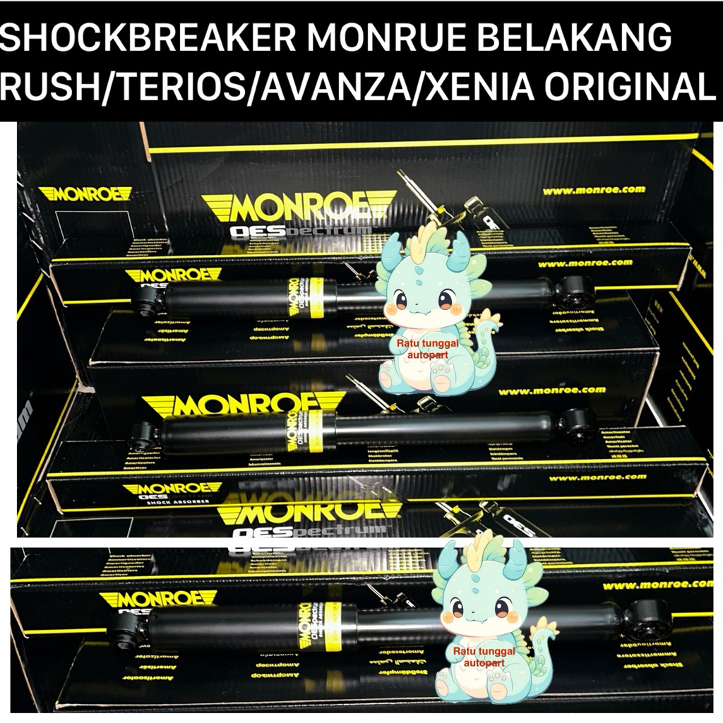 SHOCKBREAKER MONROE BELAKANG AVANZA XENIA RUSH TERIOS ASLI ORIGINAL MONROE