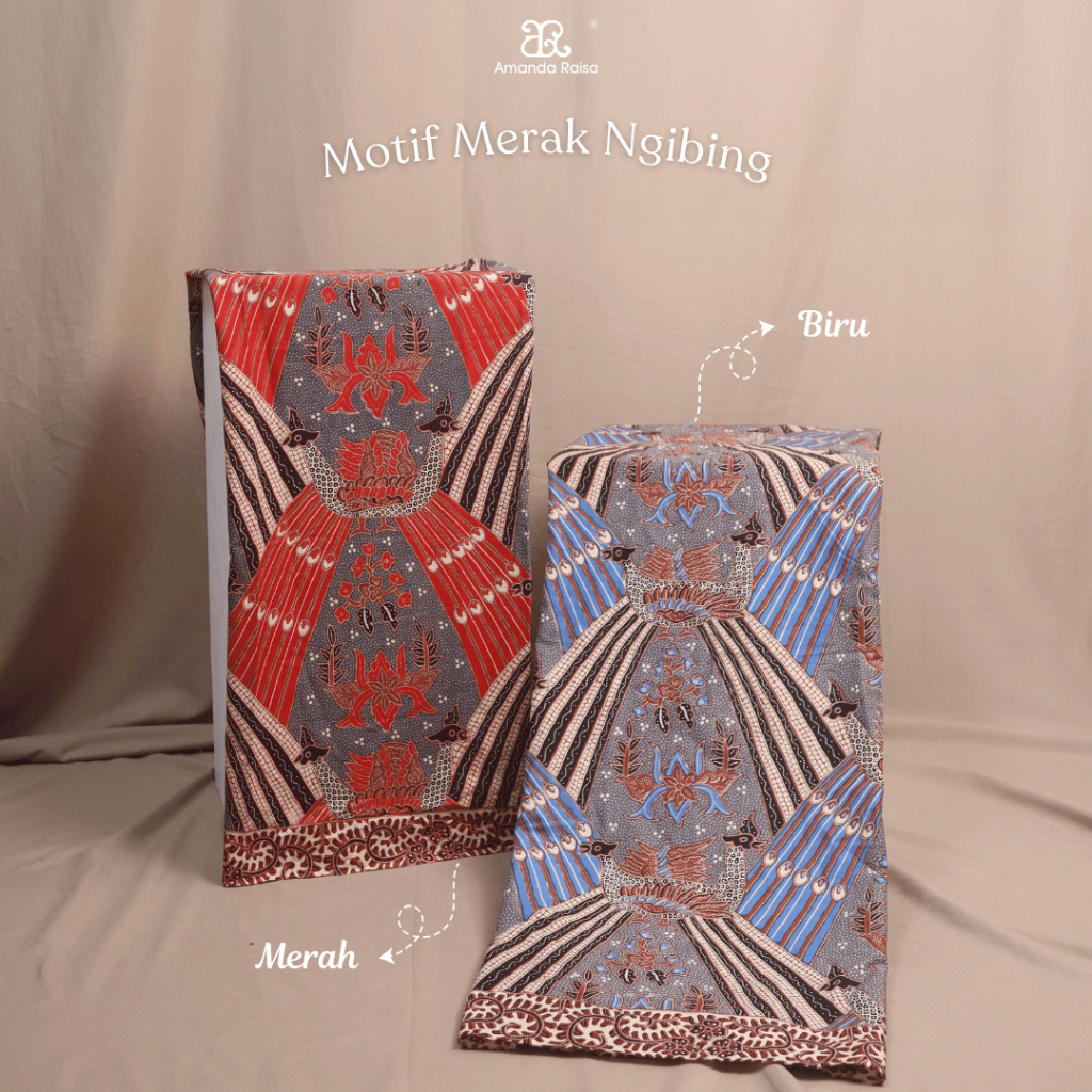 Kain Batik Meteran Potongan Motif Merak Ngibing
