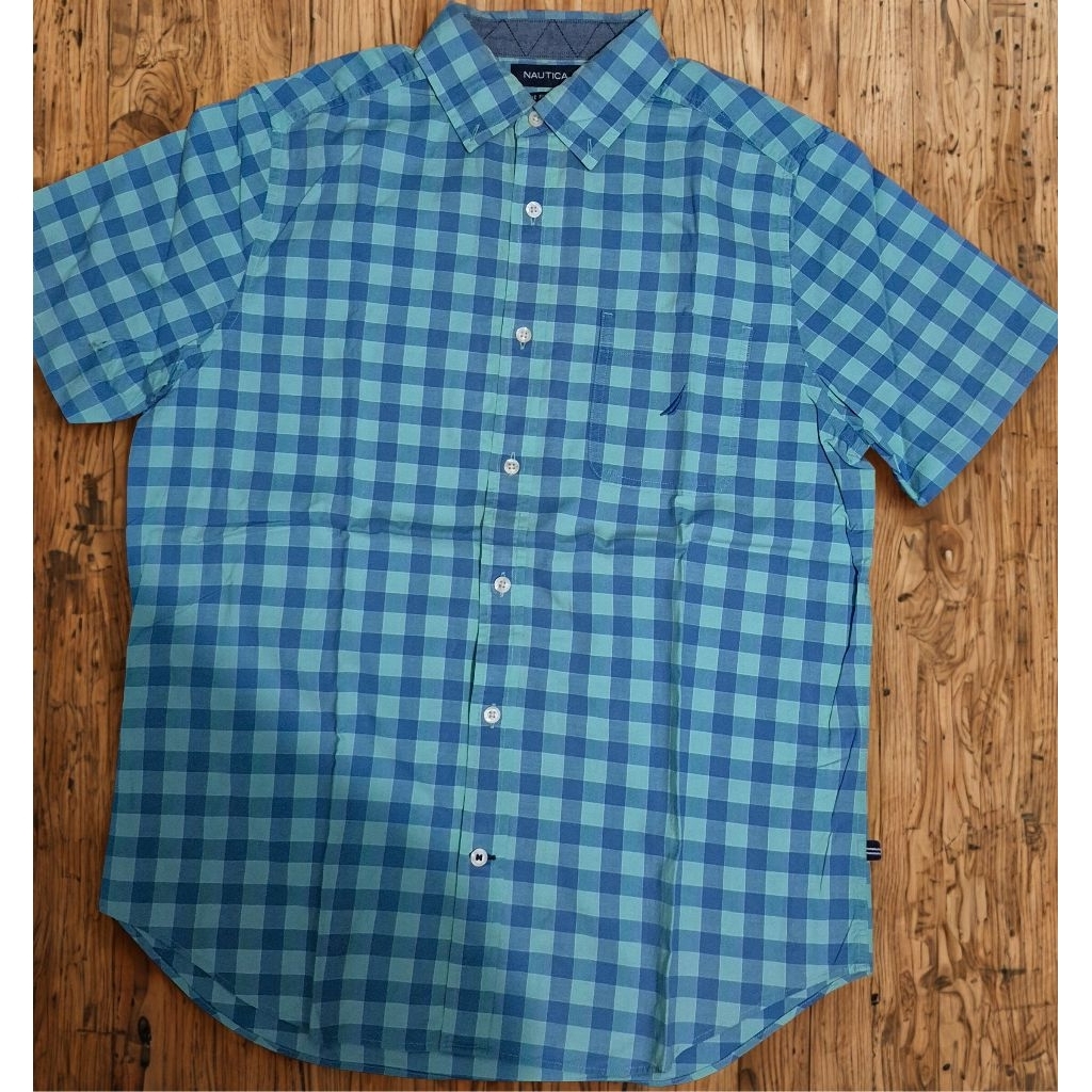 Kemeja Nautica Original Second Pria – Casual Kotak