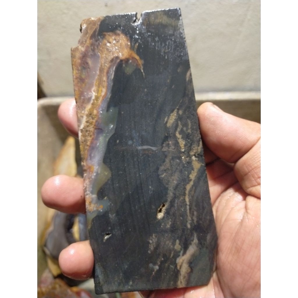 batu bahan natural pancawarna garut