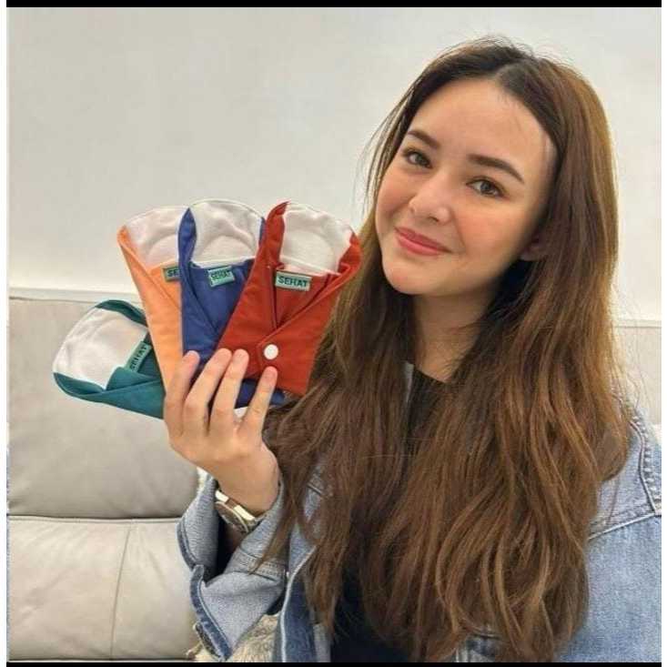 MENSPAD Sehat PEMBALUT KAIN SERAT Bambu