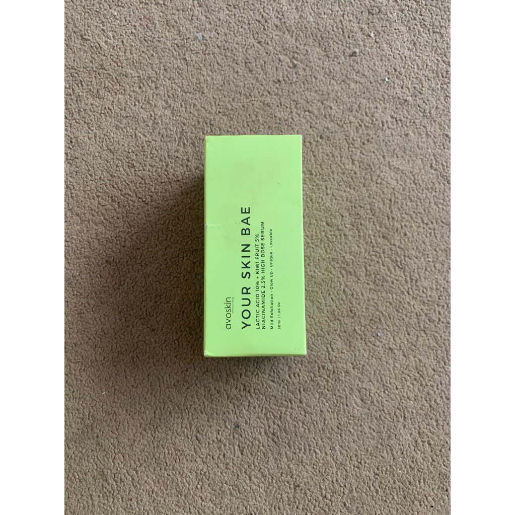 Avoskin Lactic acid 10% serum (PRELOVED)bekas spil2 konten