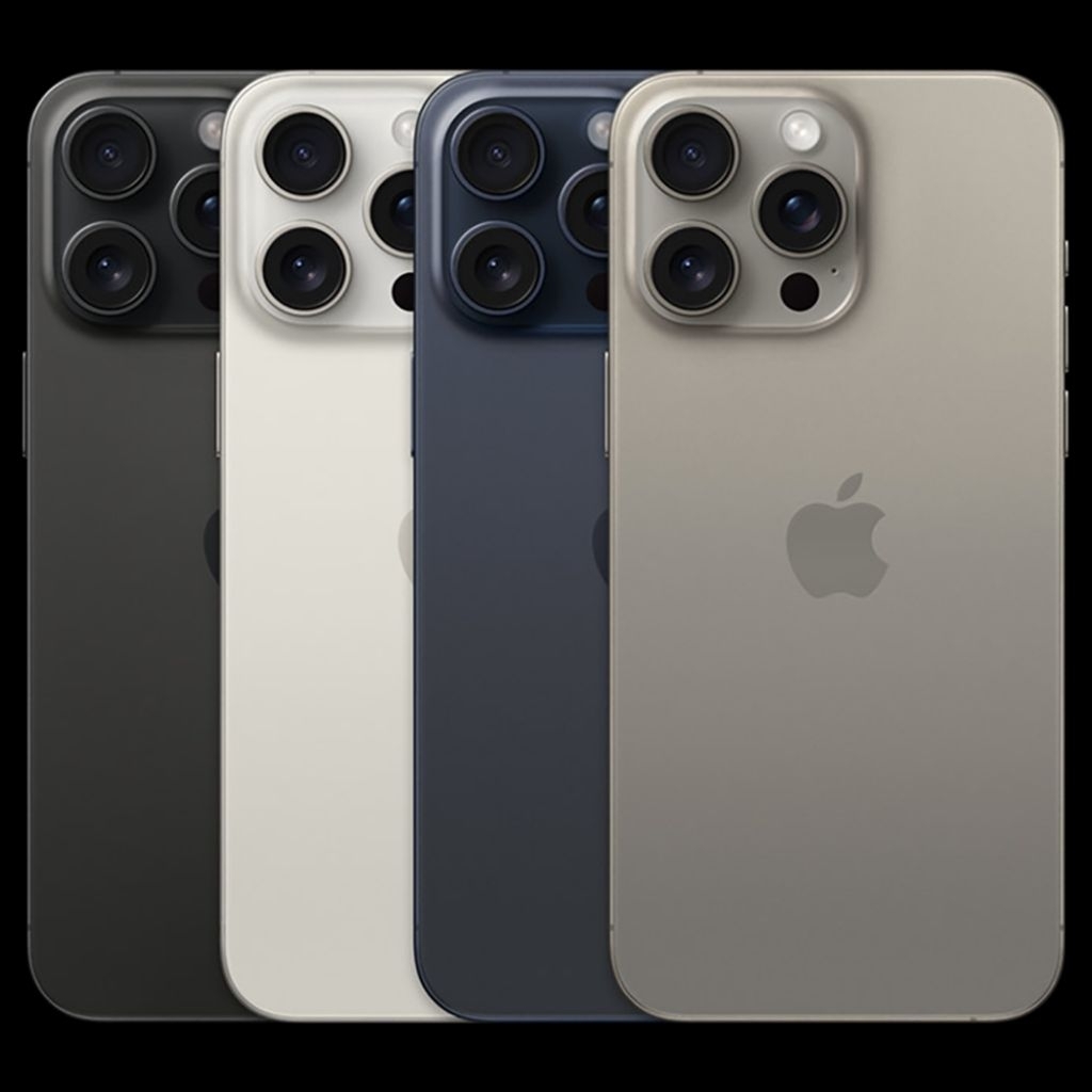 Iphone 15 Pro Max 1TB garansi resmi iBox TAM GDN - Black Tita