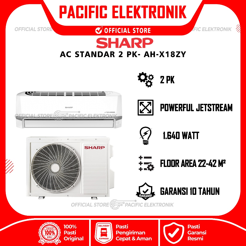 AC Sharp Inverter 2PK AH-X18ZY / 18ZY