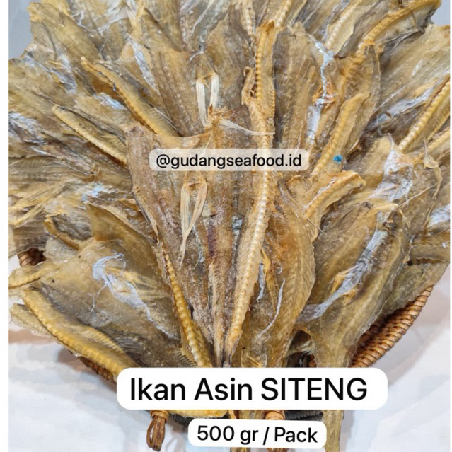 ikan asin siteng belah / lumi lumi / jambrong