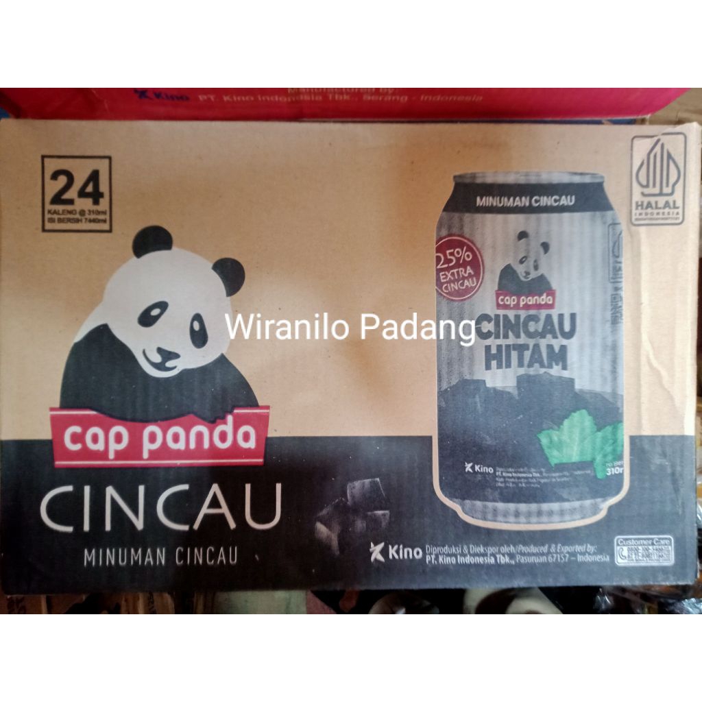 Minuman Cincau Cap Panda 1 Karton 24pcs x 310ml