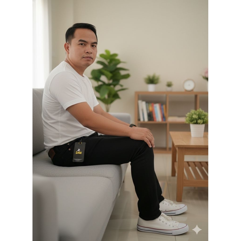 Celana panjang Lois non stretch model slimfit