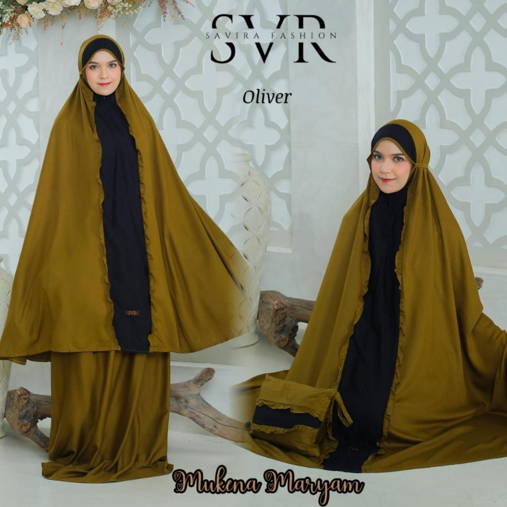 SVR -  MUKENA MARYAM RAYON TWILL PREMIUM