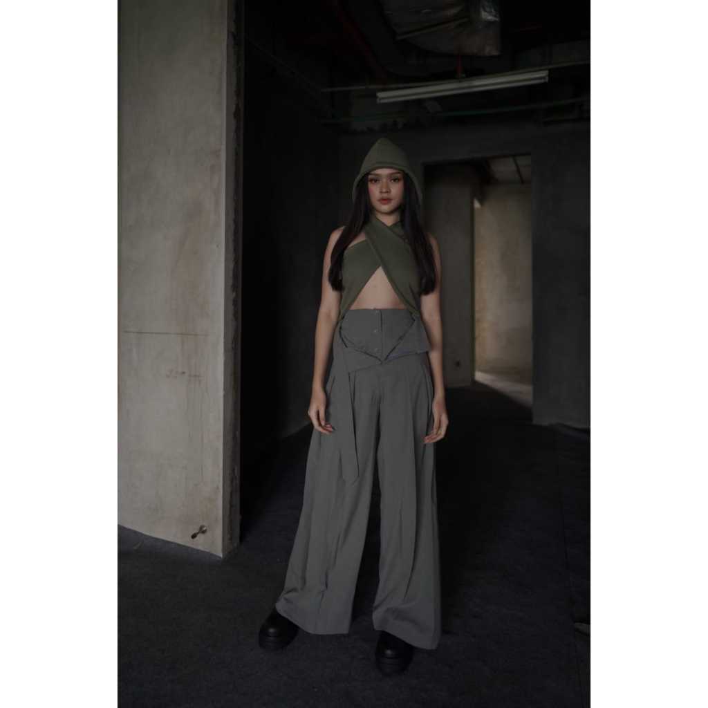 MOOROOAH | VEST HOODIE  | ATASAN VEST HOODIE