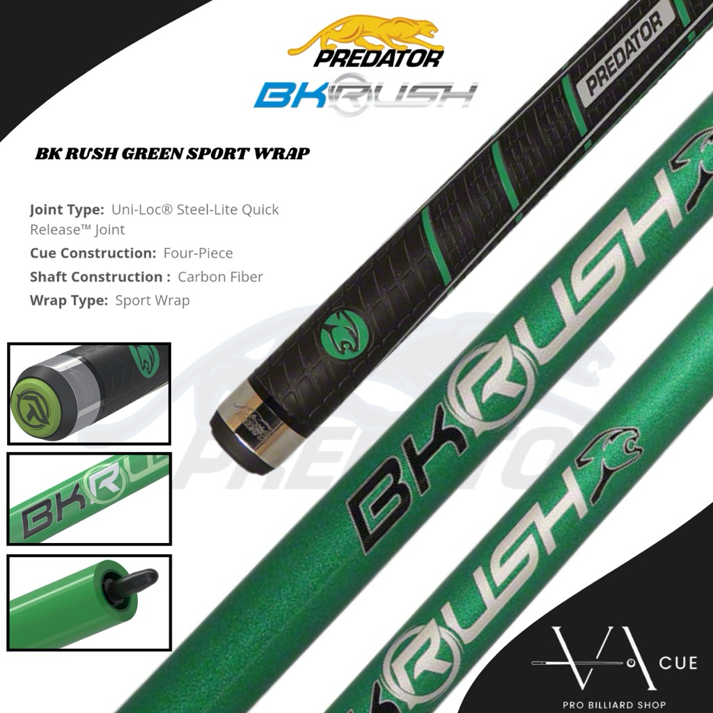 BK RUSH GREEN SPORT WRAP