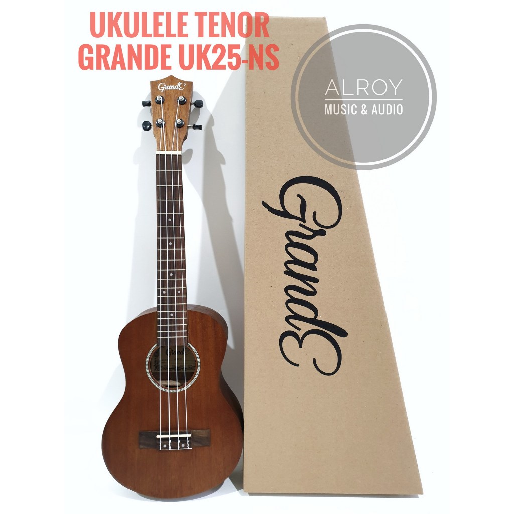 Ukulele Grande UK-25 / UK25 / UK 25 NS Natural Satin Tenor