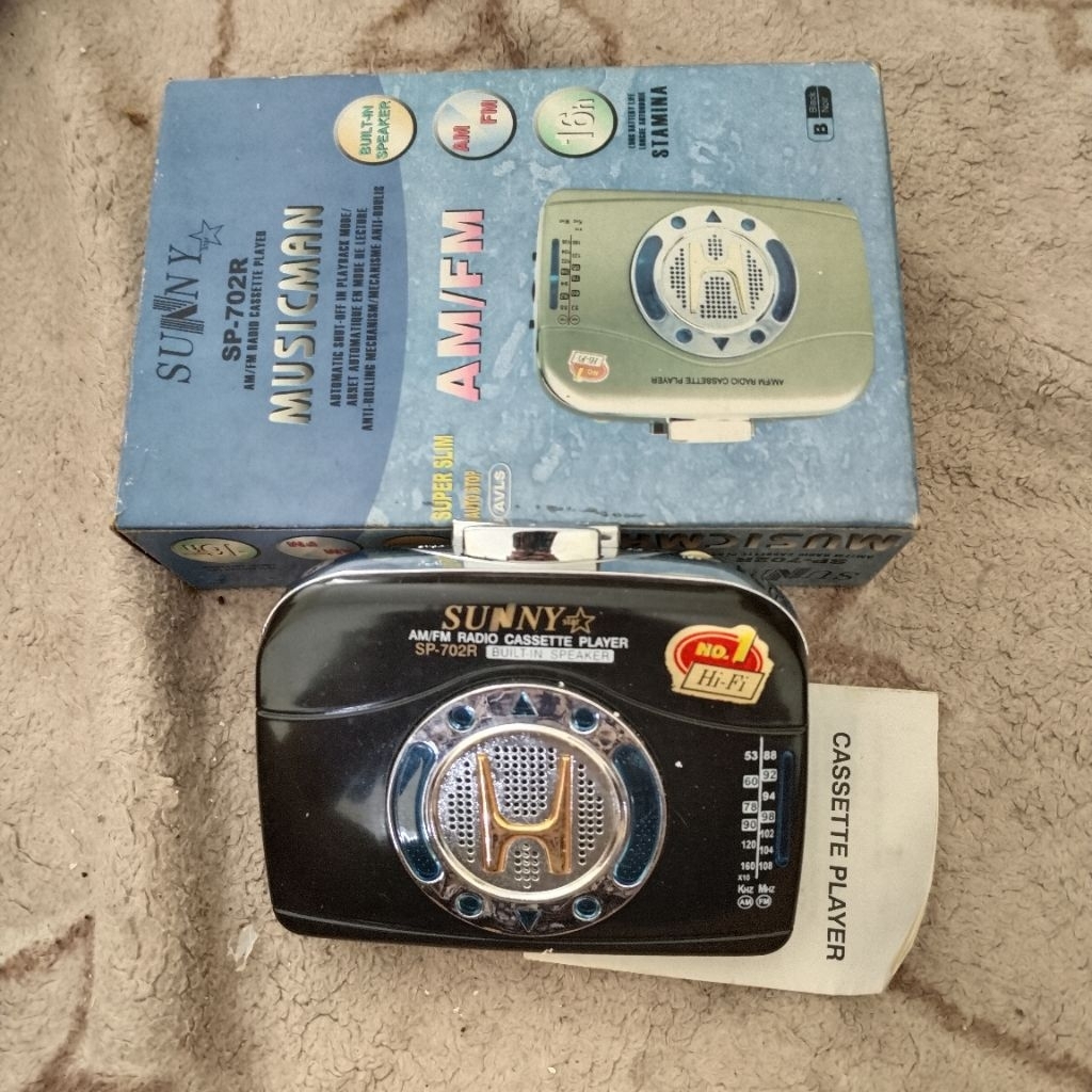 Walkman Sunny Musicman SP-702R(NEW OLD STOCK)
