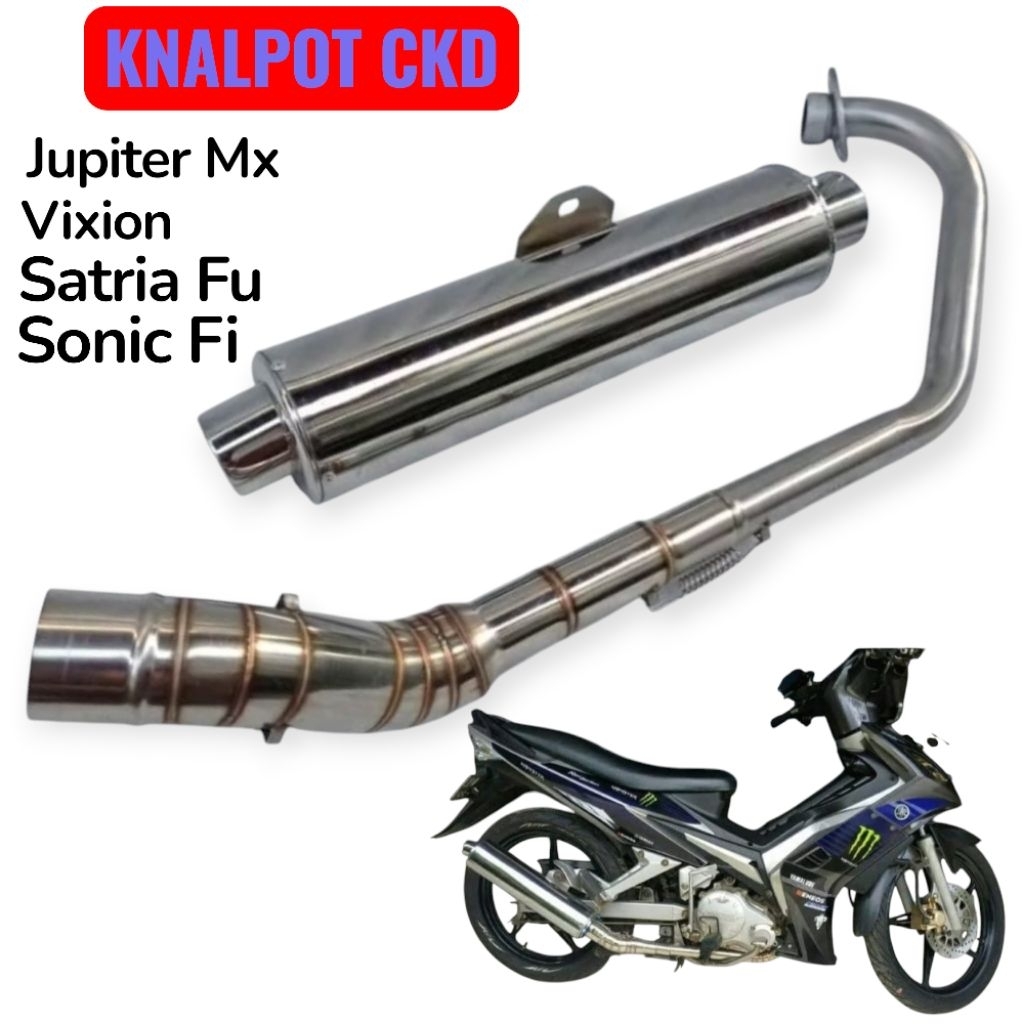 KNALPOT CKD STANDAR JUPITER MX NEW KNALPOT JUPITER MX OLD KNALPOT CKD BOBOK JUPITER MX NEW MX OLD KN